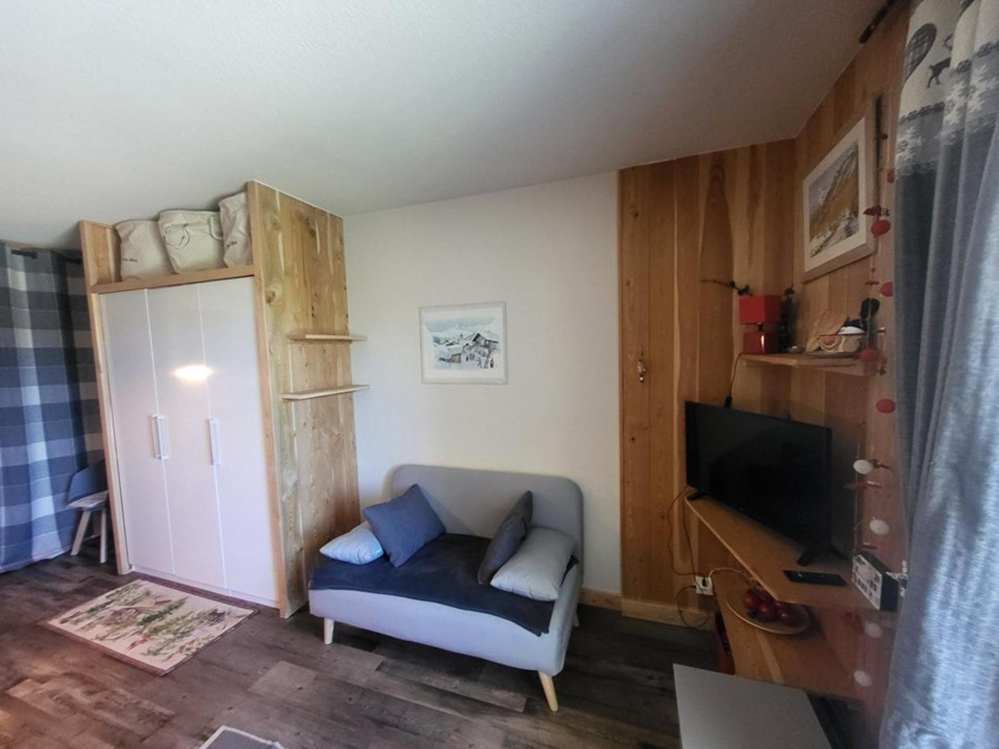 Charmant Studio 4 Pers, Pied Des Pistes, Balcon Ouest - Montgenevre - Fr-1-266-61 エクステリア 写真