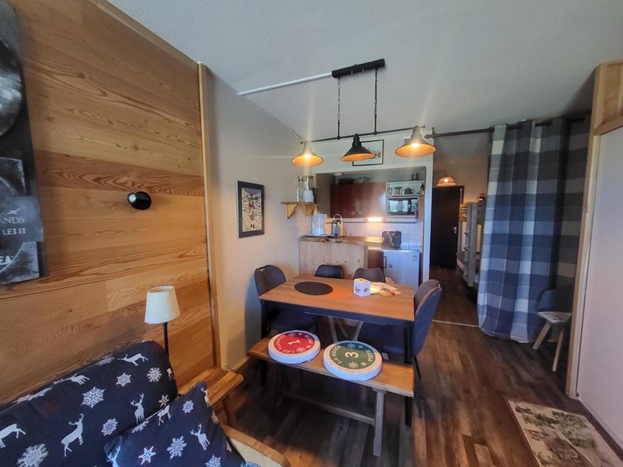 Charmant Studio 4 Pers, Pied Des Pistes, Balcon Ouest - Montgenevre - Fr-1-266-61 エクステリア 写真